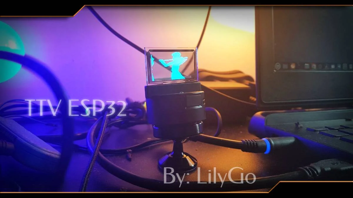 LilyGo TTV - A era das telas transparentes chegou!