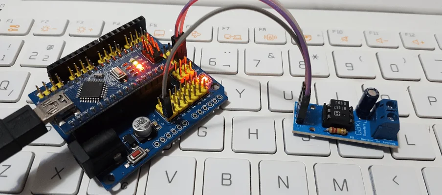 Sensor de tensão AC  com Arduino