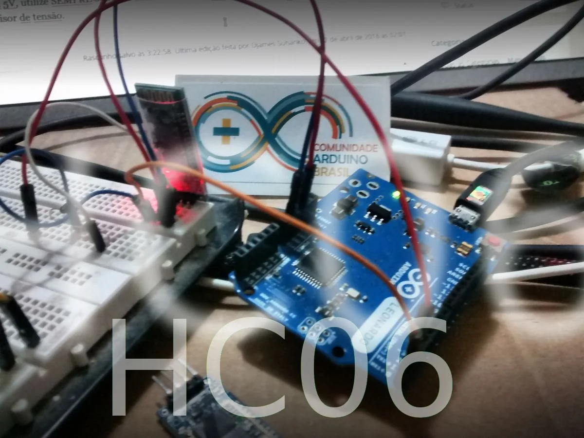 Bluetooth HC-06 no Arduino