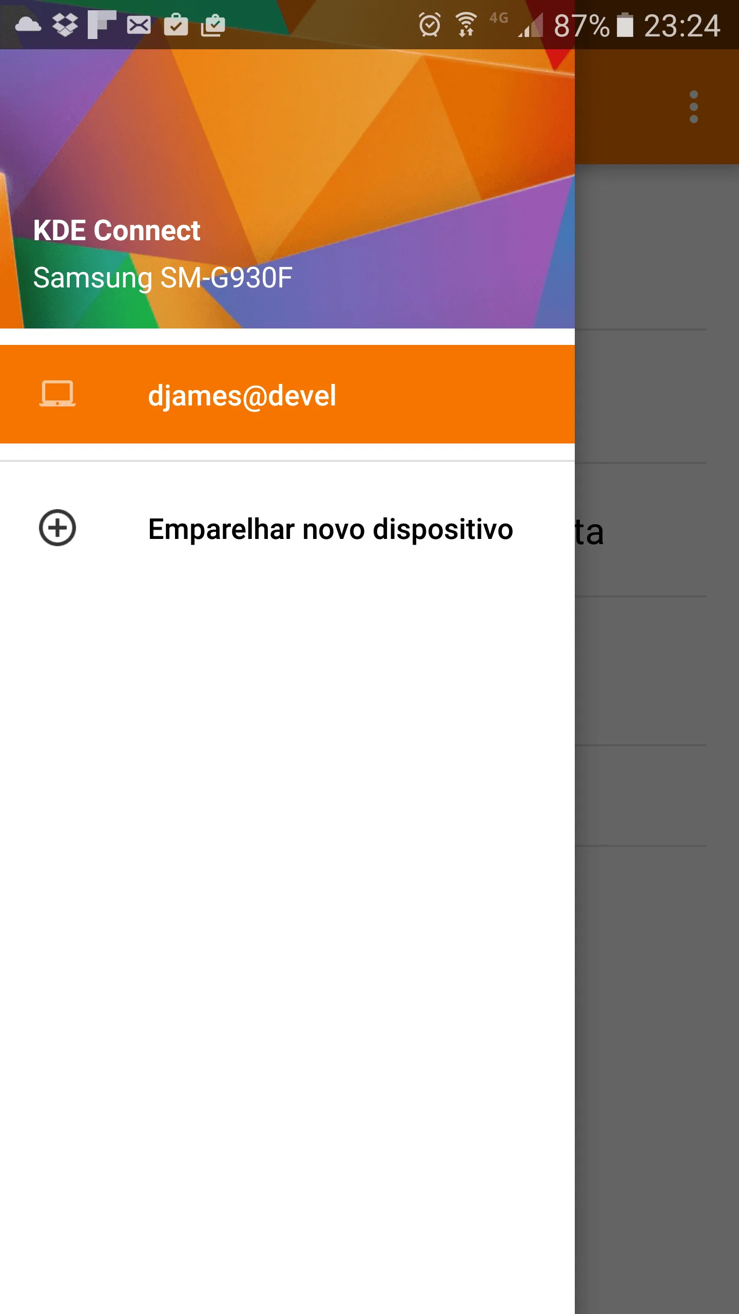 Utilizar o smartphone como mouse no Linux