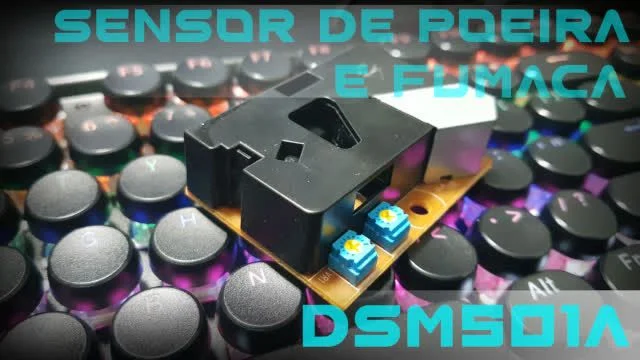 Sensor de poeira e fumaça DSM501A