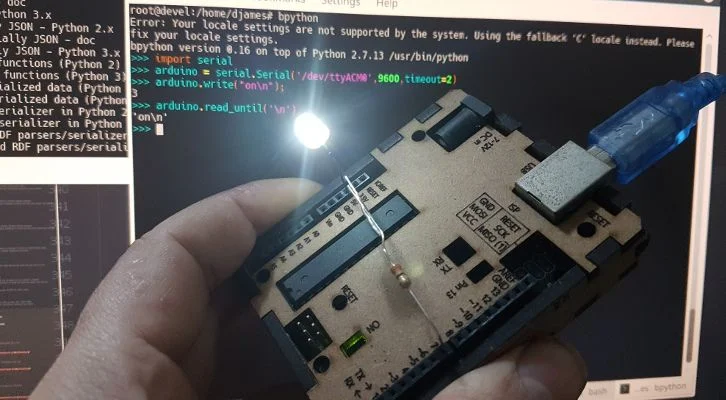 Comunicação serial Arduino com Python