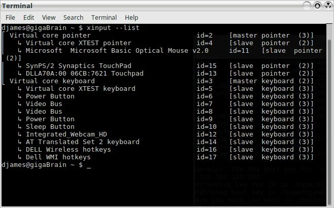 Desabilitar touch pad no Linux e alguns comandos auxiliares