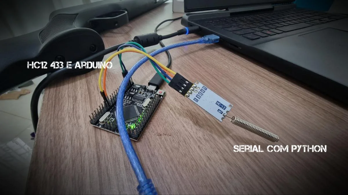 Serial com Python, Arduino e HC12