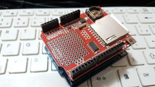 Data logger shield com Arduino