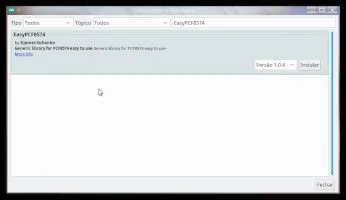 Biblioteca para PCF8574 - EasyPCF8574