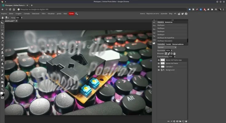 Photoshop grátis e online