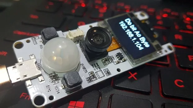 TTGO T-Camera com ESP32 WROVER