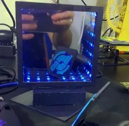 Como fazer um espelho infinito