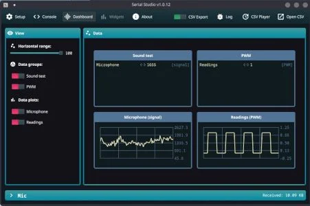 Laboratório Maker 05: Serial Studio - Monitor serial de tempo real