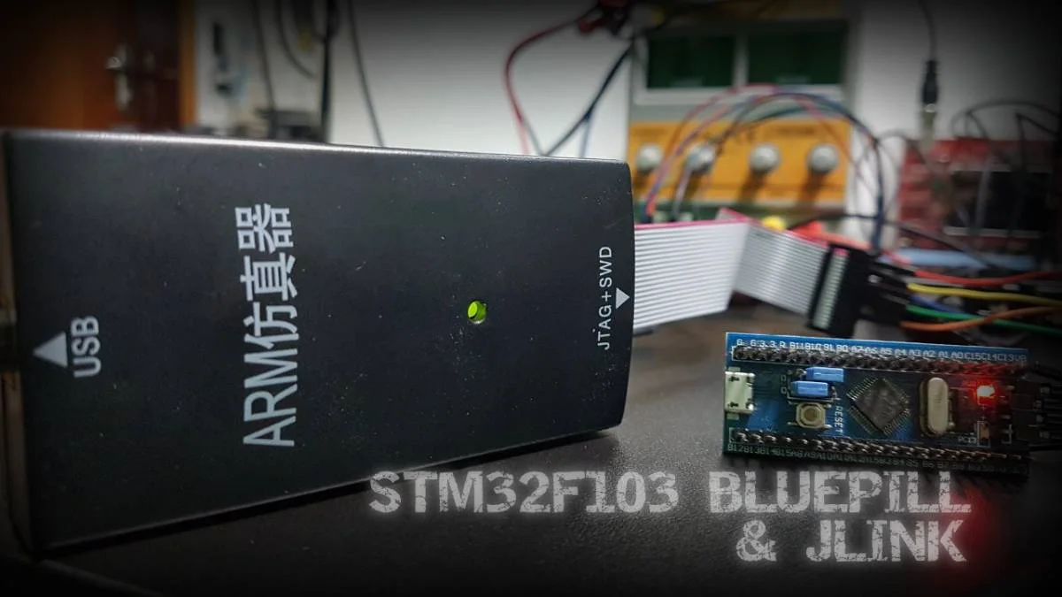SWD no STM32F103 com JLINK