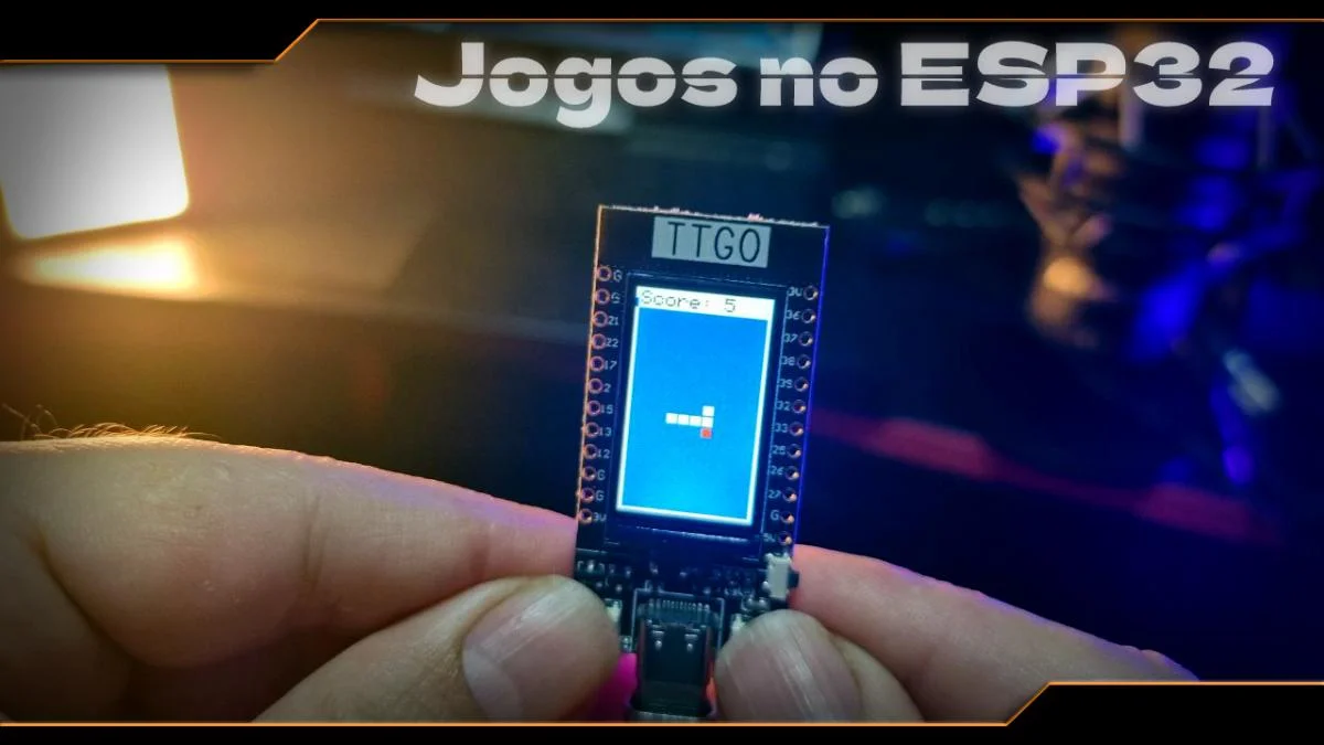 Jogos no ESP32 #02: Snake