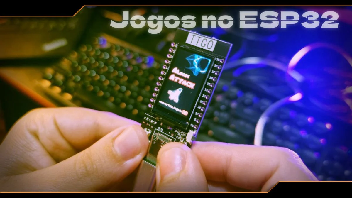 Jogos no ESP32 #03: Alien Attack