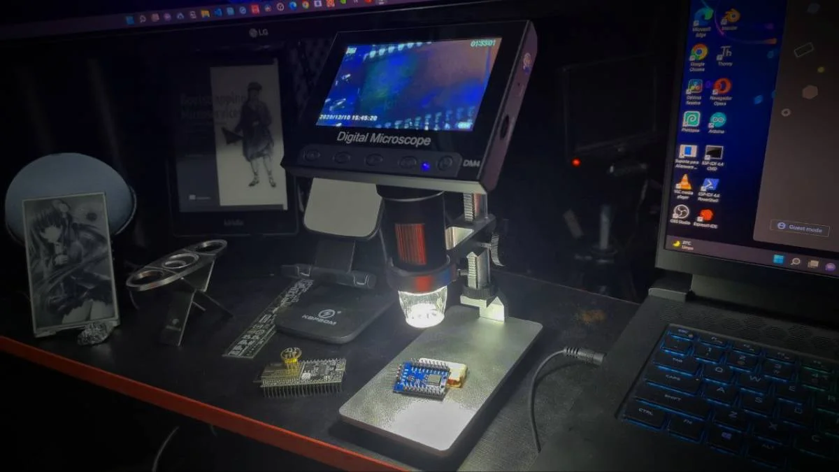 Laboratório Maker 14: Microscópio digital