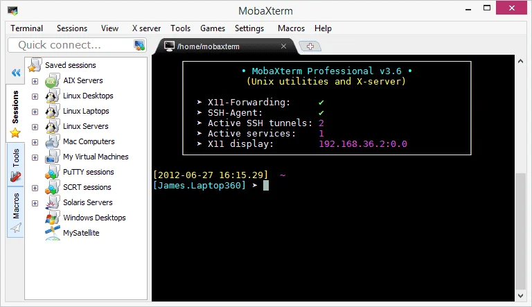 MobaXterm para usuários de Windows