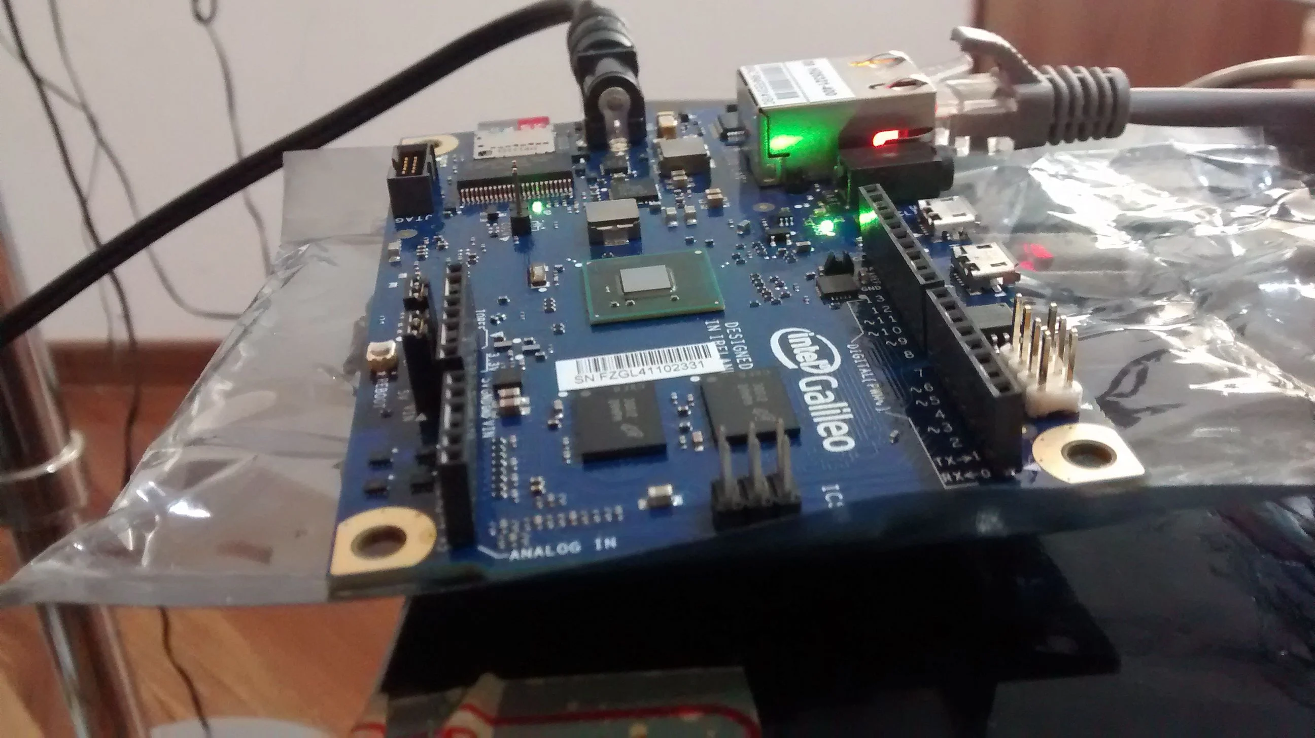 Intel Galileo Linux e Arduino IDE
