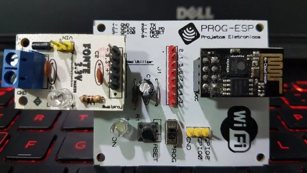 ProgESP - Programador ESP-01 da WalProj