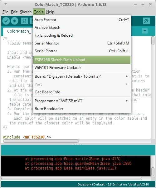 Como salvar arquivos no ESP8266